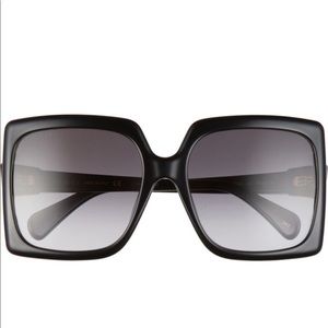 NEW authentic Gucci 59mm gradient black sunglasses